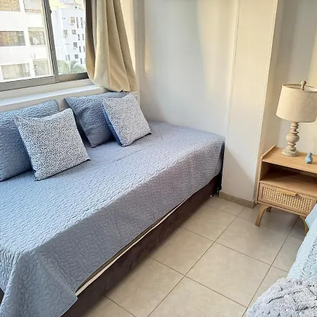 605 - Hermoso En Bocagrande Con Full Aire Acondicionado A Pasos De La Playa Apartment *